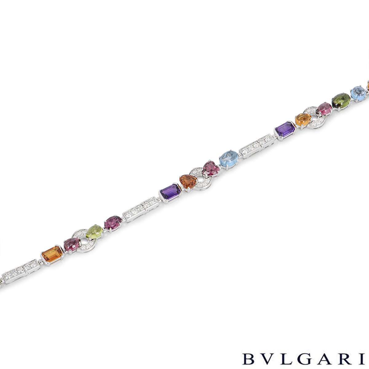 Bvlgari Allegra Multi-Gemstone Bracelet BR852651 | Rich Diamonds